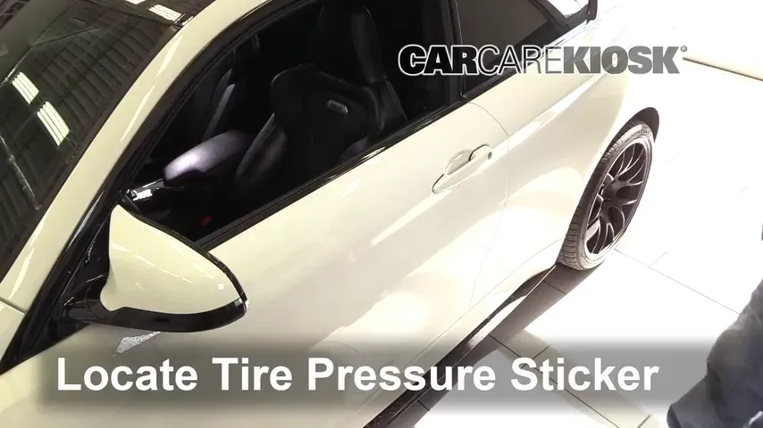 2015 BMW M4 3.0L 6 Cyl. Turbo Coupe Tires & Wheels Check Tire Pressure